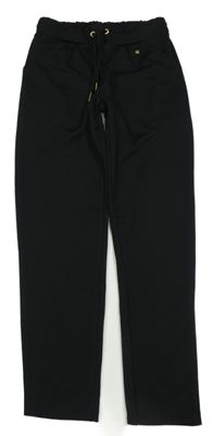 Černé chino kalhoty 