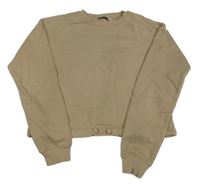 Béžová crop mikina C&A