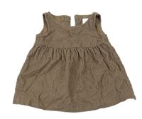 Hnedé menšestrové šaty C&A