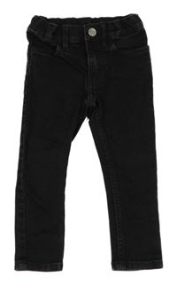 Černé skinny fit rifle H&M