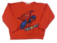 Červená mikina so Spidermanem M&S