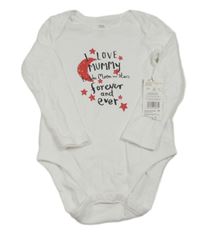 Nové - Bílé body s nápisem a hvězdami F&F
