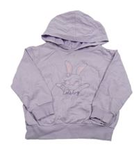 Lila mikina s králikom a kapucňou LC Waikiki