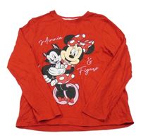 Červené triko s Minnie Primark