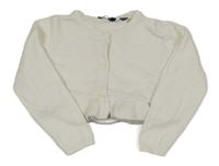 Smotanový prepínaci crop sveter Blue Seven