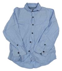 Modrá melírovaná košile Next