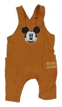 Medové žebrované laclové tepláky s Mickeym Primark