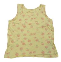 Žltý top s citrusy Primark