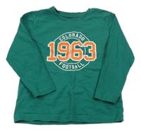 Zelené triko s číslem Primark