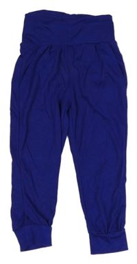 Tmavomodré ľahké tepláky lupilu