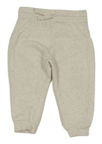 Smetanové melírované tepláky F&F