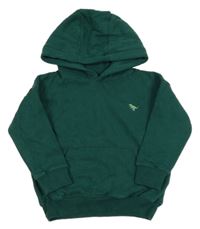 Tmavozelená mikina s dinem a kapucňou Next