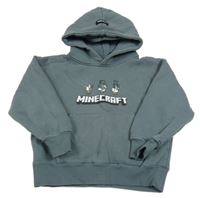 Šedá mikina s kapucí - Minecraft Zara
