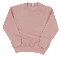 Svetloružová mikina