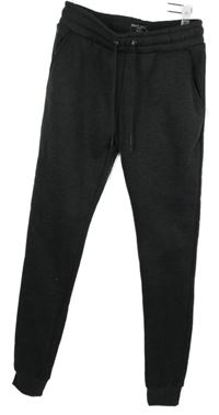 Pánské tmavošedé cuff tepláky Brave Soul 