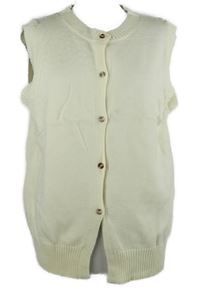 Dámska smotanová svetrová prepínaci vesta Yozy