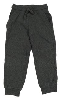 Tmavošedé tepláky Primark