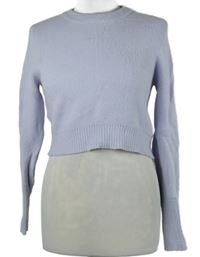 Dámský levandulový crop svetr Zara