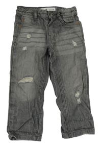 Šedé skinny rifle s prošoupáním Minoti