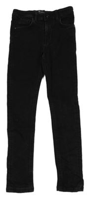 Černé super skinny rifle V by Very