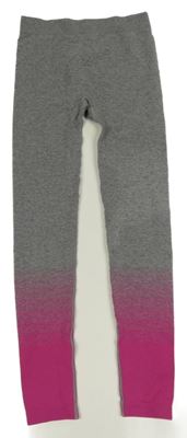 Sivo-fuchsiové funkčné legíny Crivit