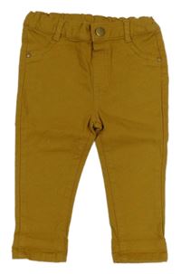 Horčicové skinny rifle