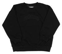 Černá mikina s nápisem Reserved