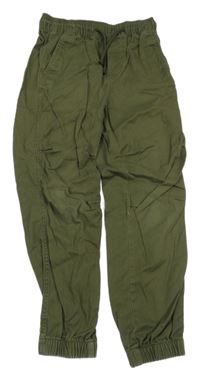 Khsai plátěné cuff kalhoty H&M