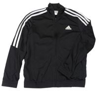 Čierna športová prepínaci mikina Adidas