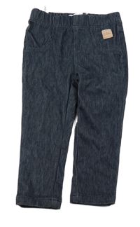 Tmavomodré legíny riflového vzhledu Name it 