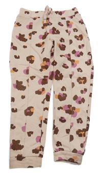 Světlerůžové tepláky se vzorem George