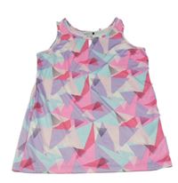 Barevný vzorovaný sportovní top Ergeenomixx