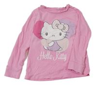 Světlerůžové triko s Kitty C&A