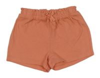 Oranžové bavlnené kraťasy H&M