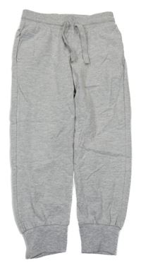 Šedé melírované tepláky H&M
