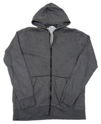 Sivá prepínaci mikina s kapucňou H&M