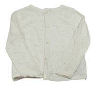 Smotanový 3D bodkovaná ý prepínaci crop sveter PRIMARK