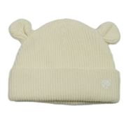 Smotanová rebrovaná čapica s medvedíkom a uškami F&F