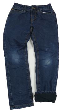 Tmavomodré slim podšité rifle C&A