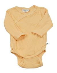 Světleoranžové žebrované zavinovací body IDENTIC Nature