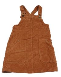 Medové menšestrové šaty George