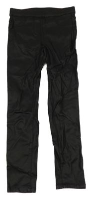 Čierne potiahnuté é džegíny Next