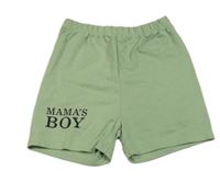 Khaki kraťasy s nápismi SHEIN