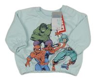 Nové - světlemodrá mikina s Avengers PRIMARK