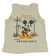 Smotanové tielko s Mickey Disney