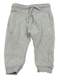 Šedé melírované tepláky Matalan