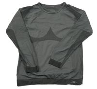 Tmavosivé thermo tričko