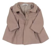 Staroružový flaušový podšitý kabát