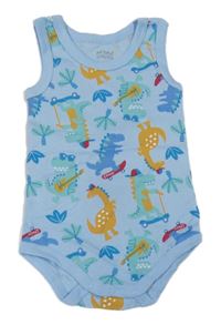 Svetlomodré body s dinosaurami Chicco