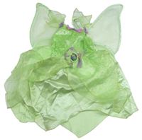 Kostým - Zelené šaty s křídly - Víla Zvonilka Disney